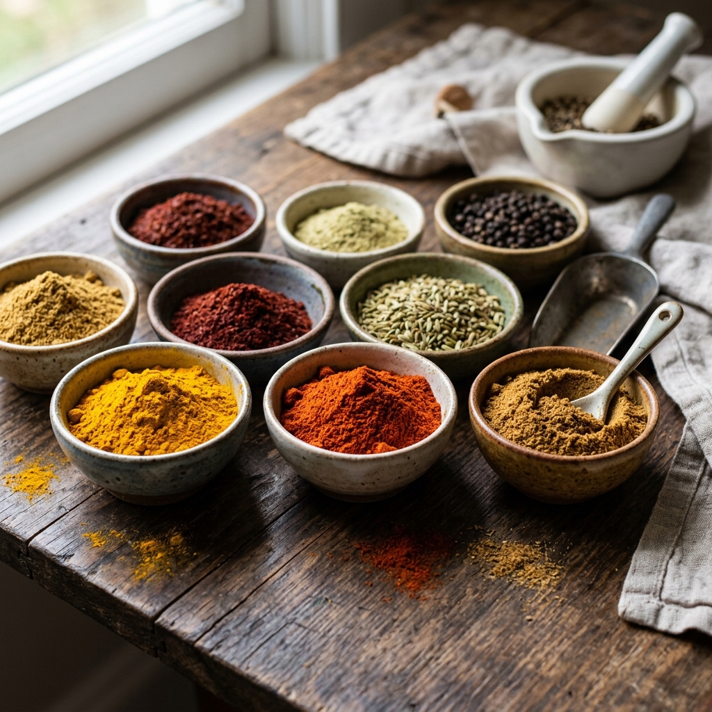 Fire-Roasted Chili Powders